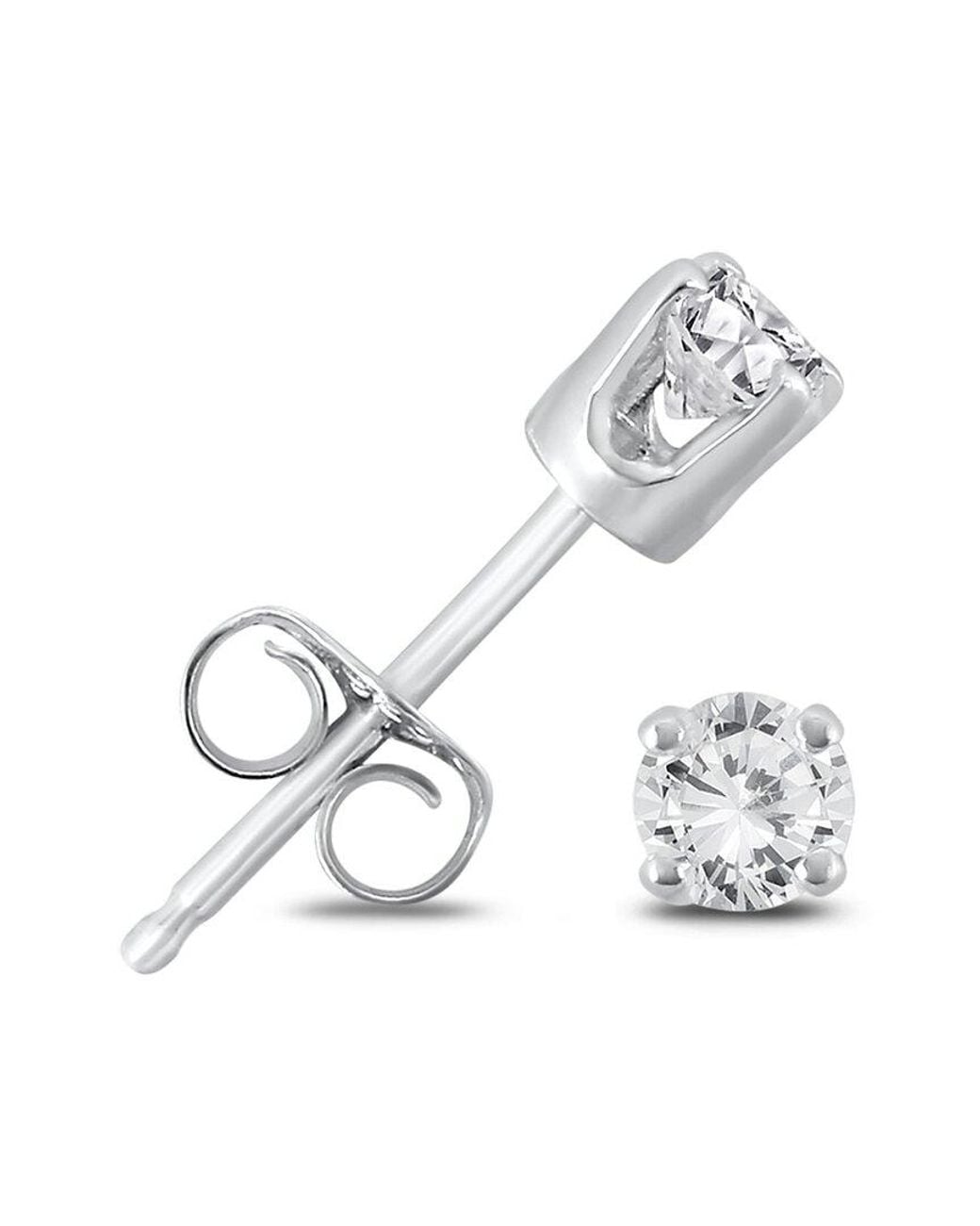 Diana M Metallic Fine Jewelry 14k 0.33 Ct. Tw. Diamond Earrings