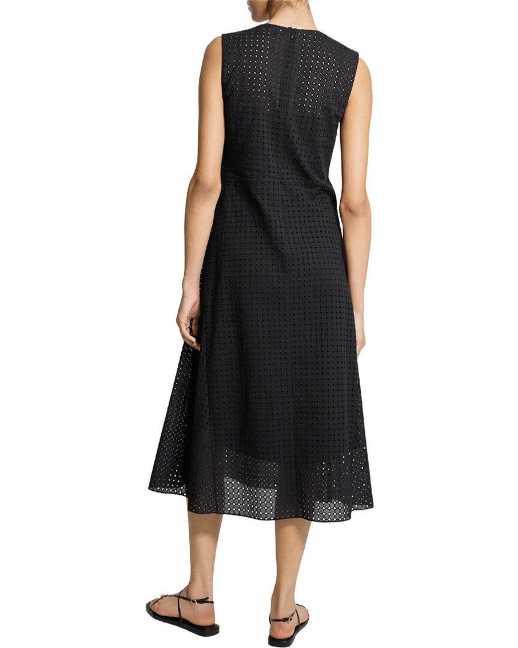 Theory Black Easy Dress