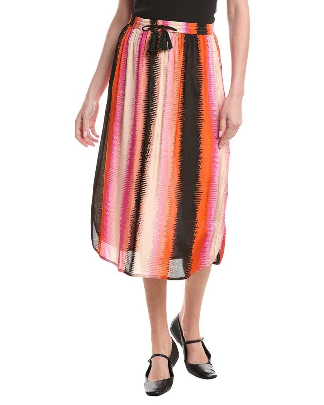 Masai Red Printed Skirt