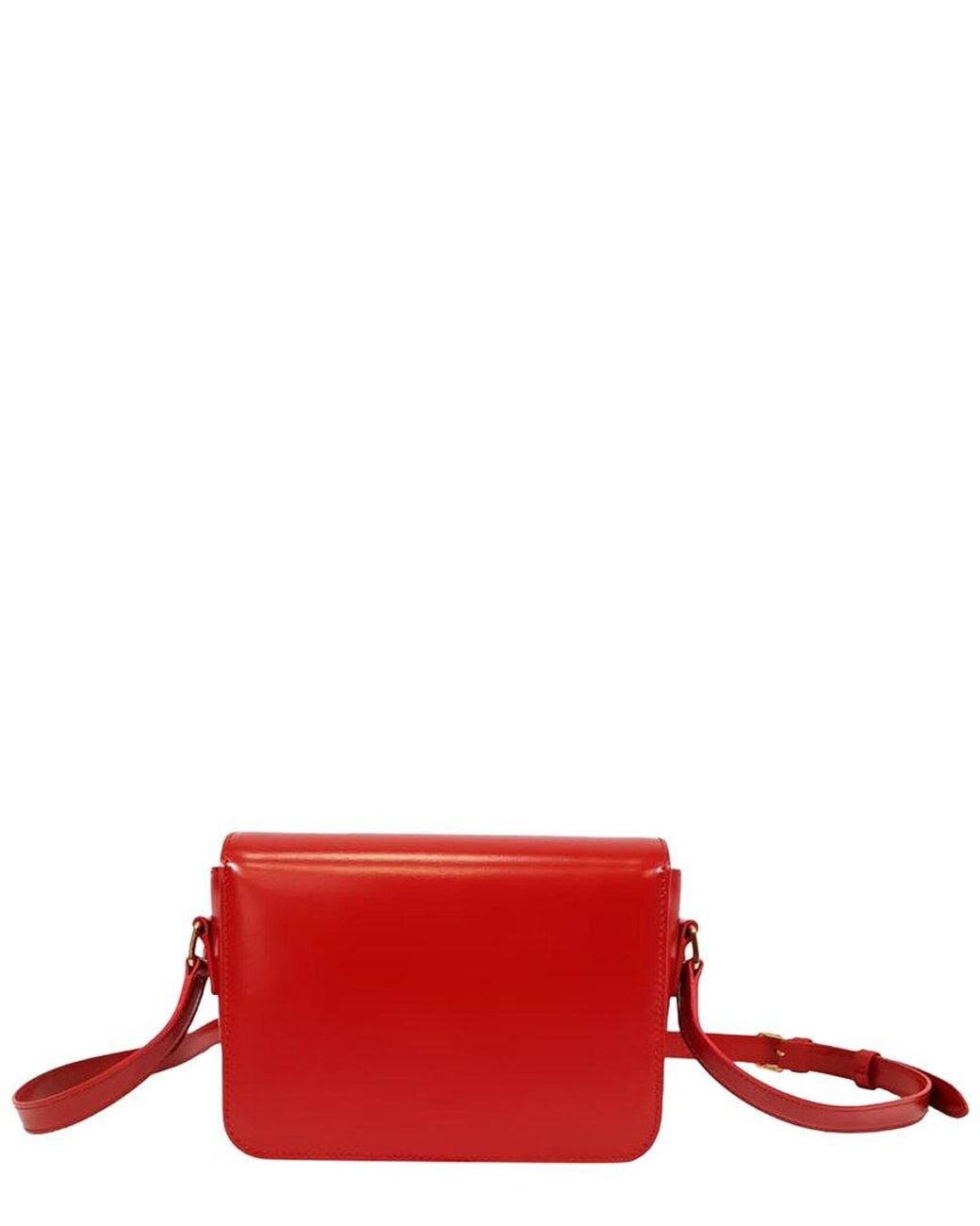 Céline Red Classique Triomphe Bag (Authentic Pre-Loved)