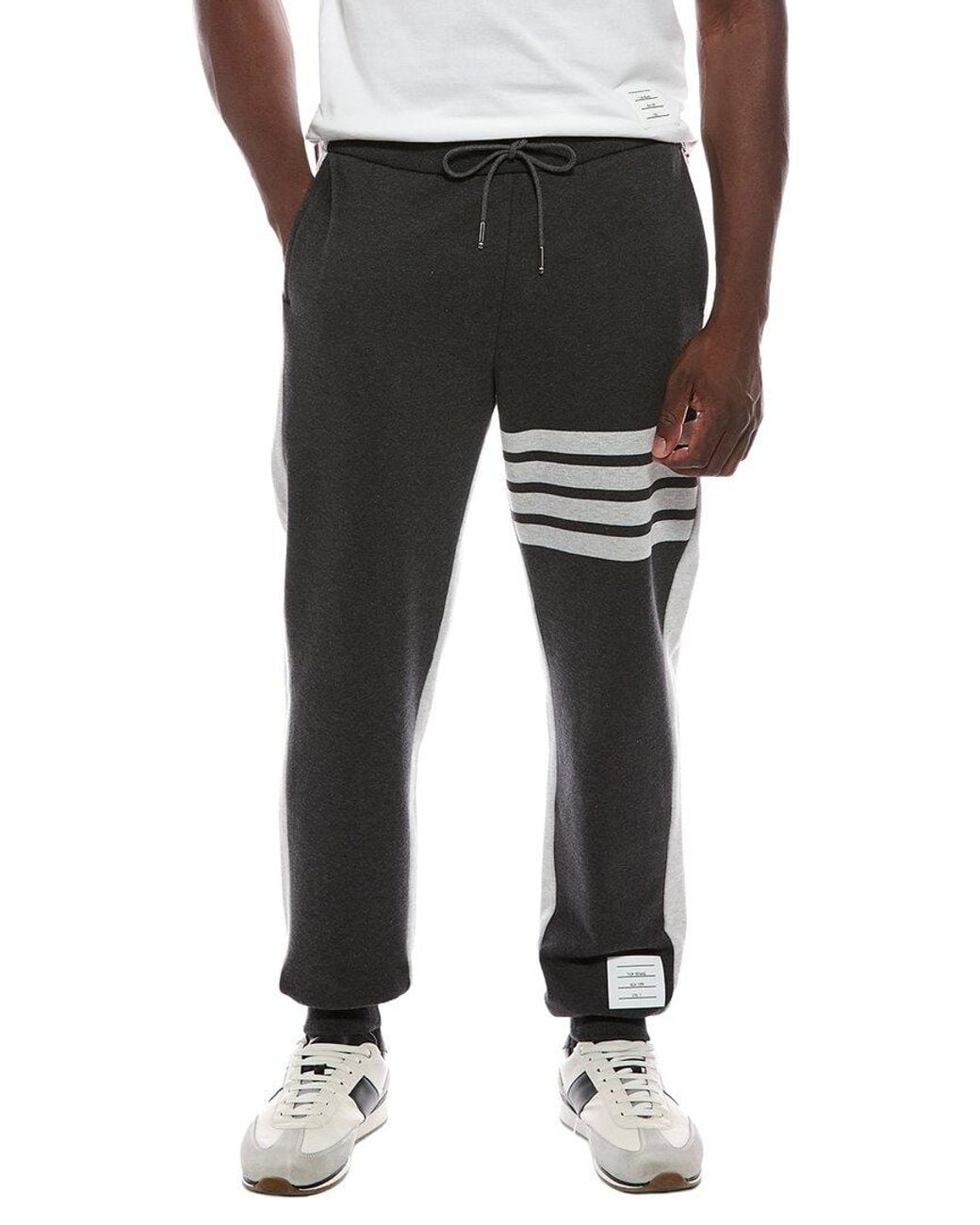 Thom Browne Black Lounge Pant for men