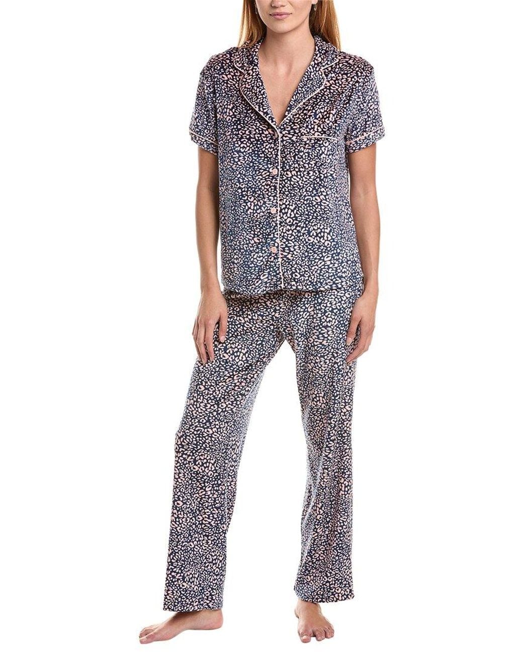 Tart Collections Blue 2Pc Ginnie Pajama Pant Set