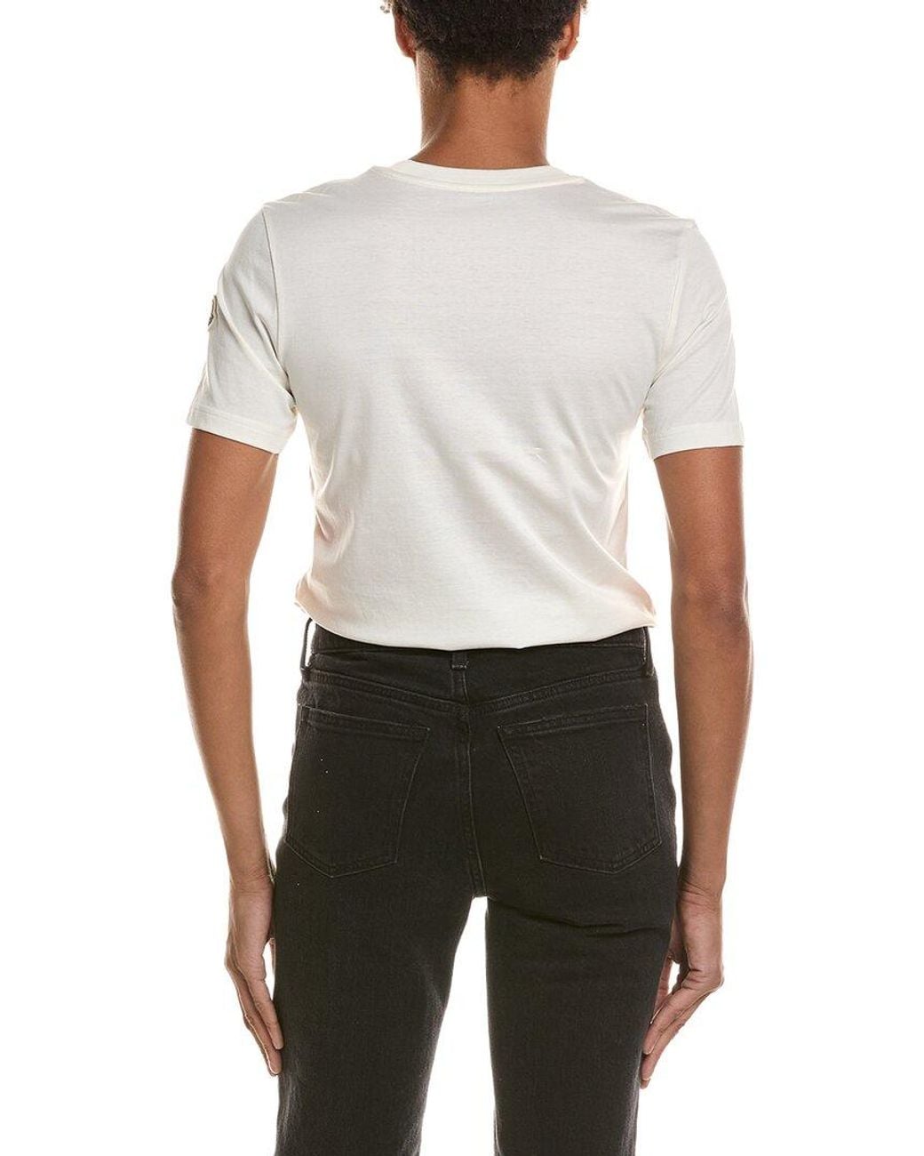 Moncler White T-Shirt