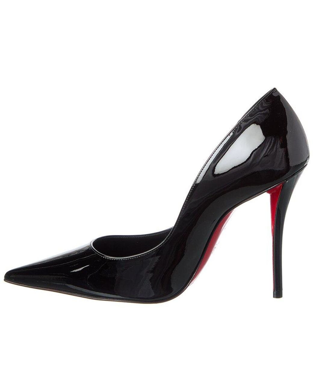 Christian Louboutin Black Miss Z 100 Patent Pump