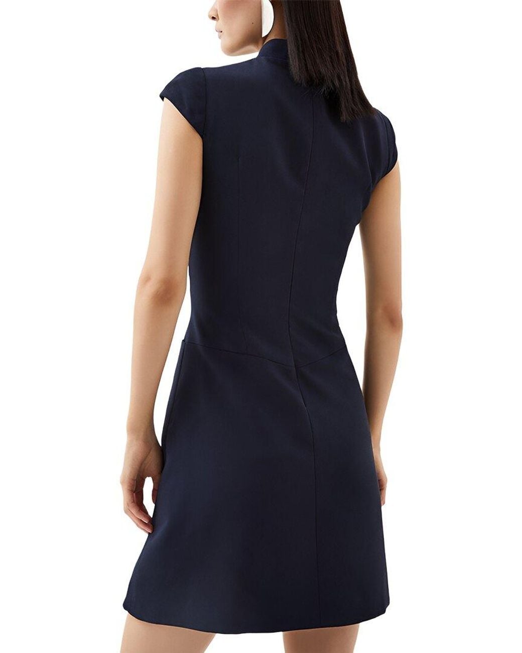 AMINA GLAM Blue Mini Dress