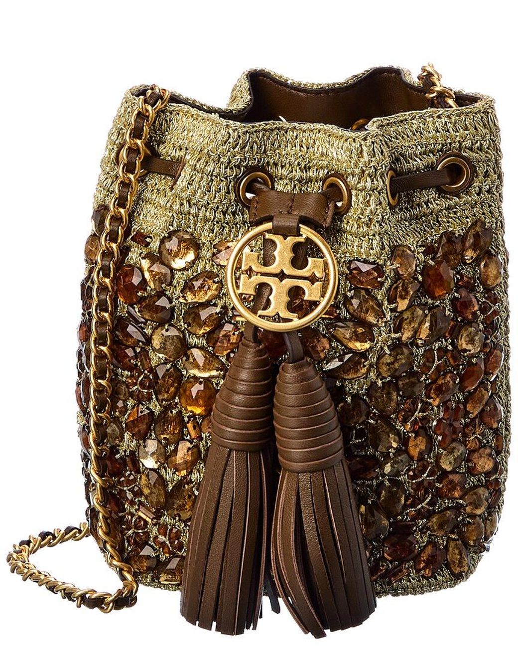  Tory Burch Willa Mini Bucket Bag : Clothing, Shoes & Jewelry