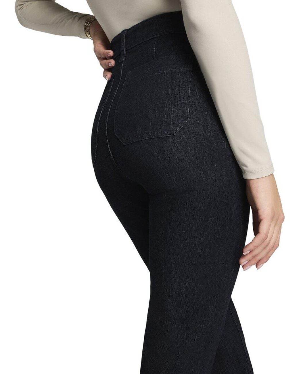 Spanx Blue Flare Jean