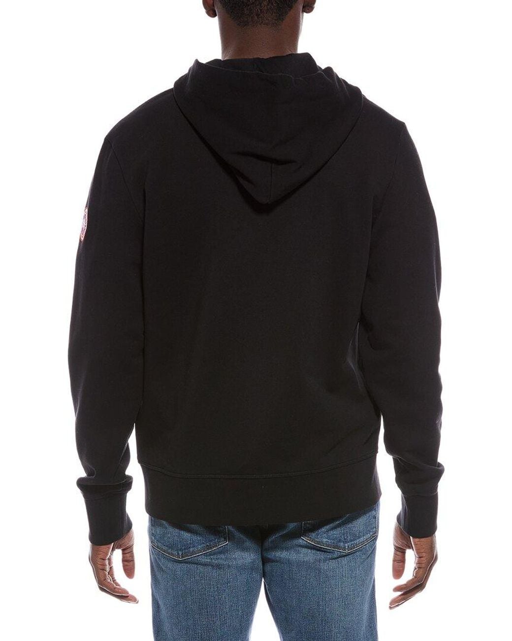 Canada Goose Black Huron Full Zip Hoody for men