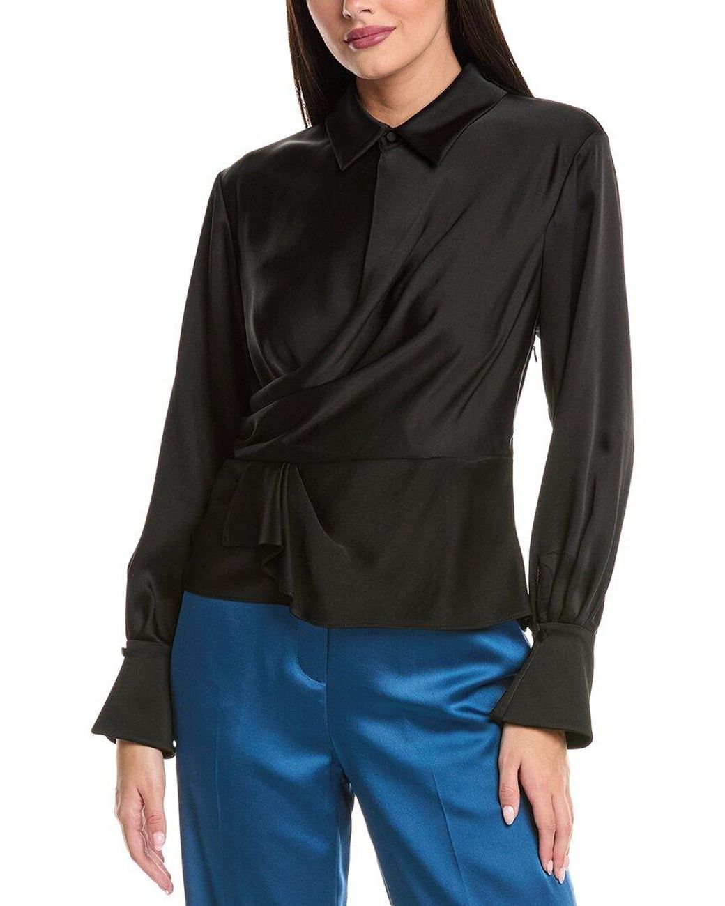 Jonathan Simkhai Black Valya Shirt