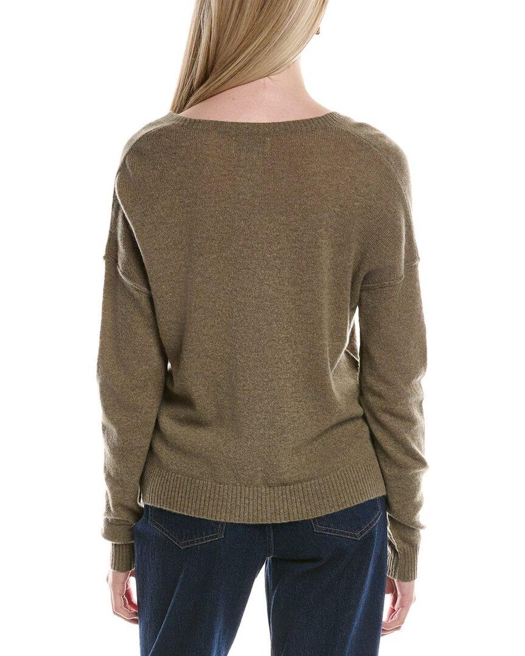 Maison Heritage Brown Manon Cashmere Sweater