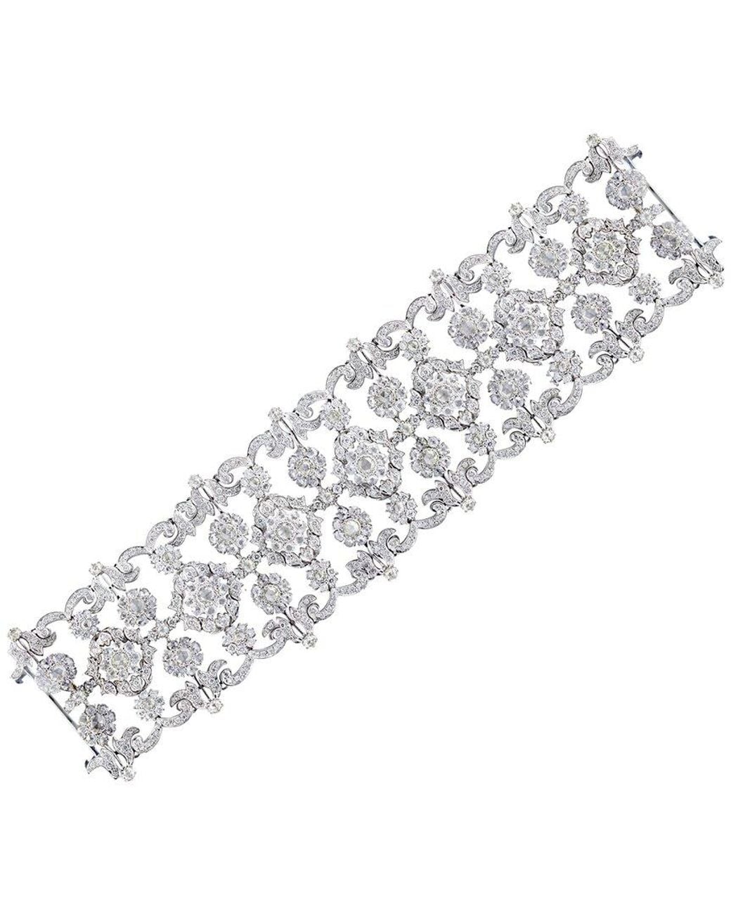 Diana M Multicolor Fine Jewelry 18k 25.61 Ct. Tw. Diamond Bracelet