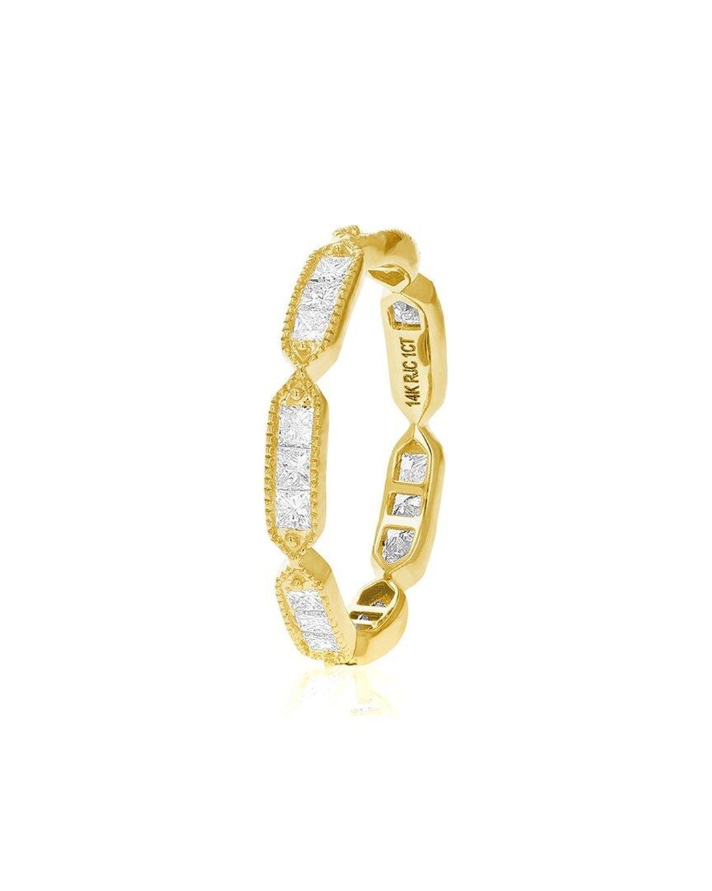 Amairah White 14K 1.00 Ct. Tw. Lab-Grown Diamond Eternity Ring
