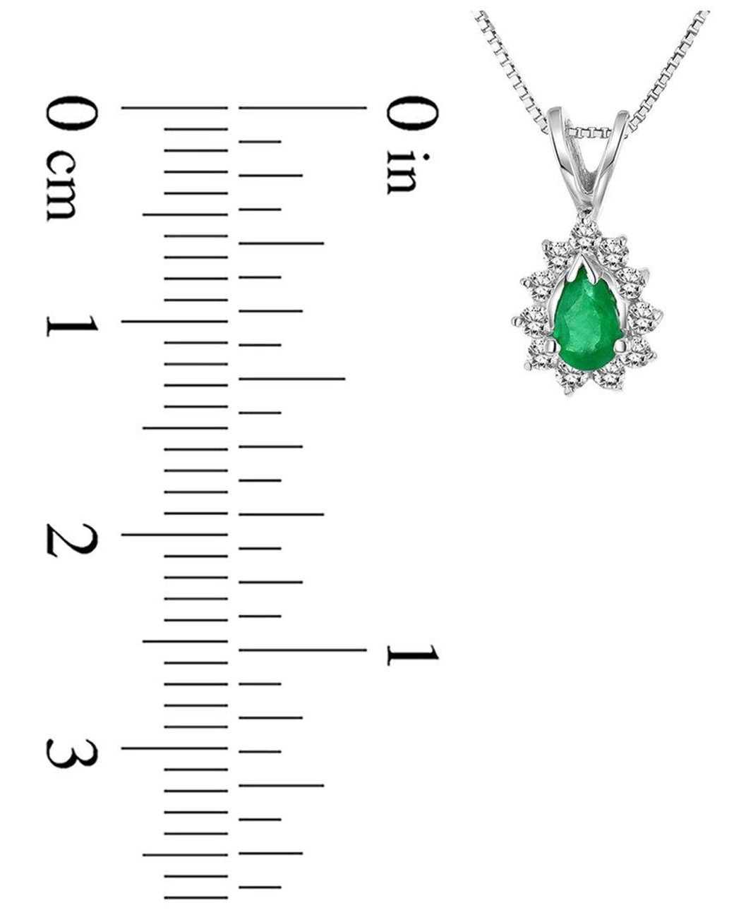LEVARON Metallic 14K 0.15 Ct. Tw. Diamond Necklace