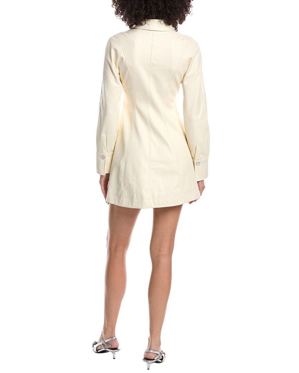 Toccin Natural Alexa Seamed Mini Dress