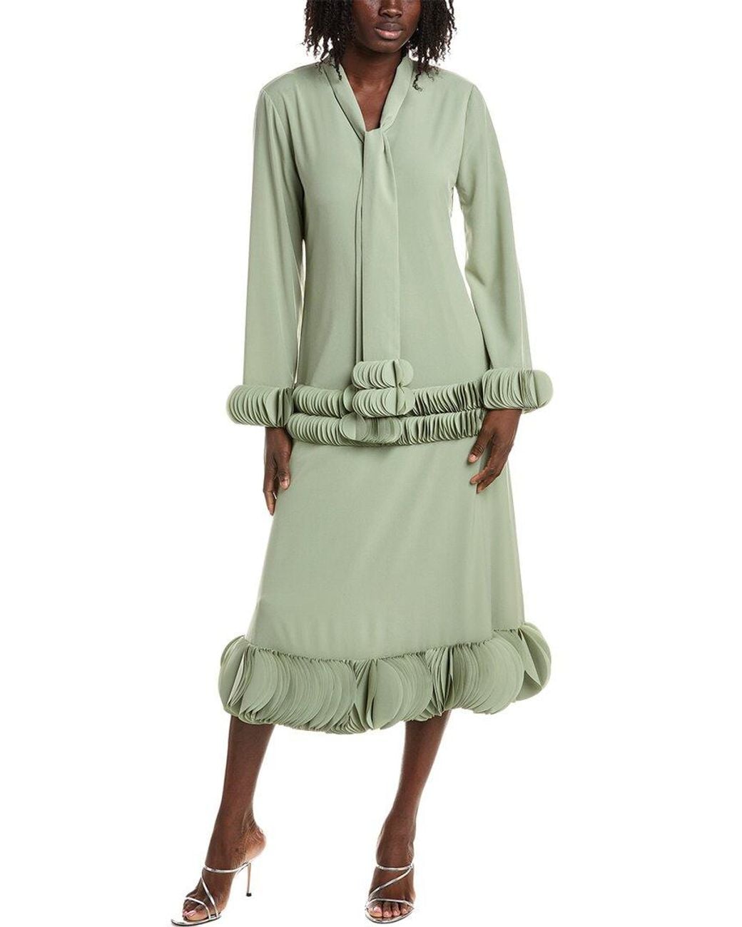 Alexis Green Zuella Midi Dress