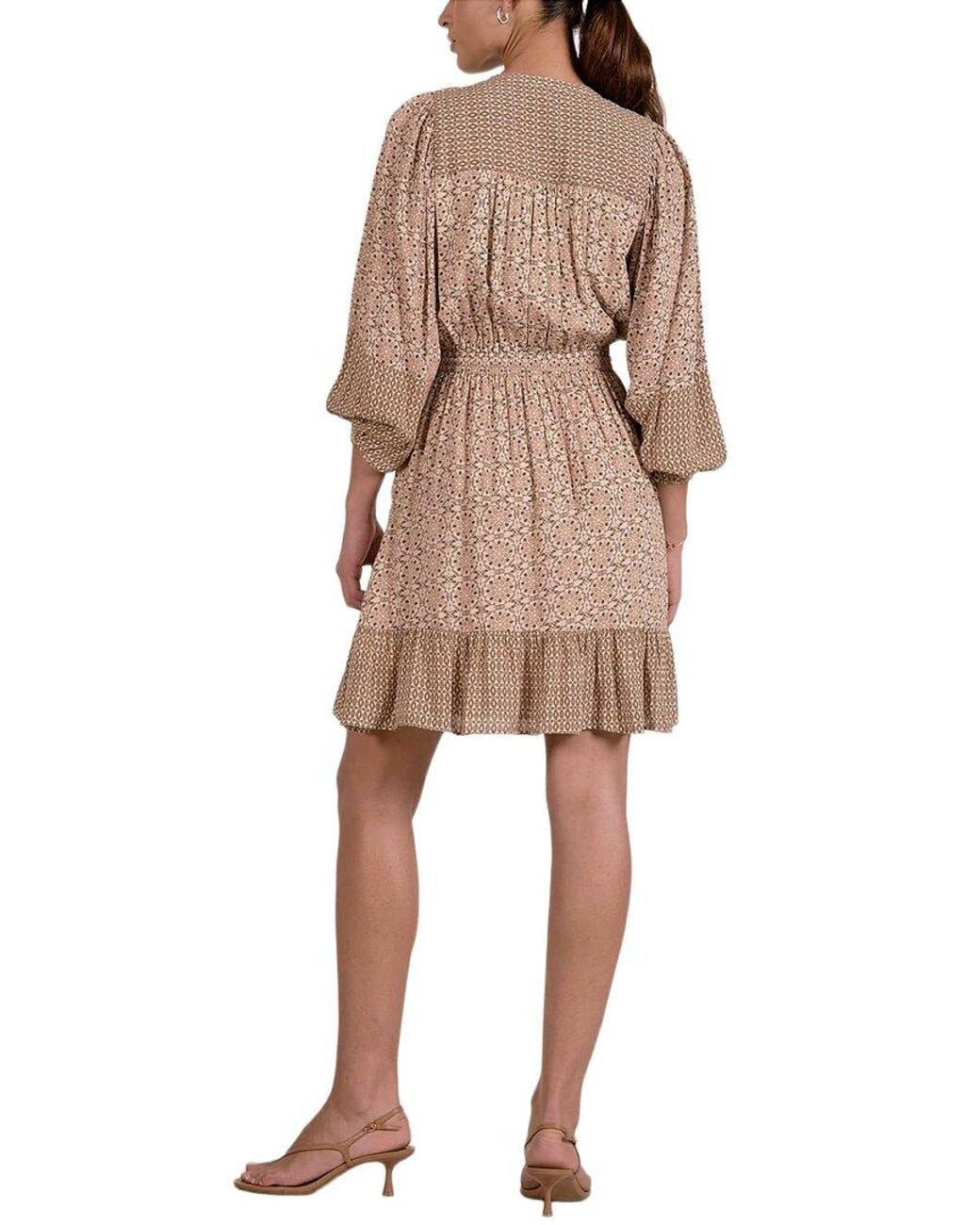 Elan Natural Mini Dress