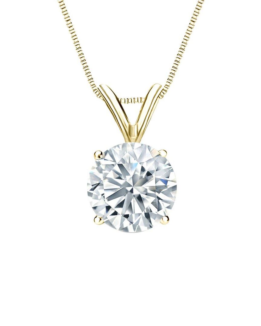Sabrina Designs Lab Grown Diamonds White 14K 1.50 Ct. Tw. Lab-Grown Diamond Solitaire Necklace