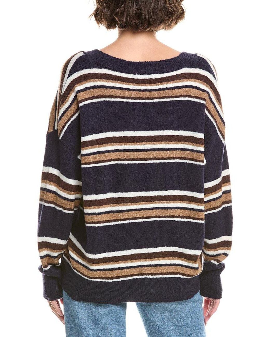 Brook + Lynn Blue Pullover