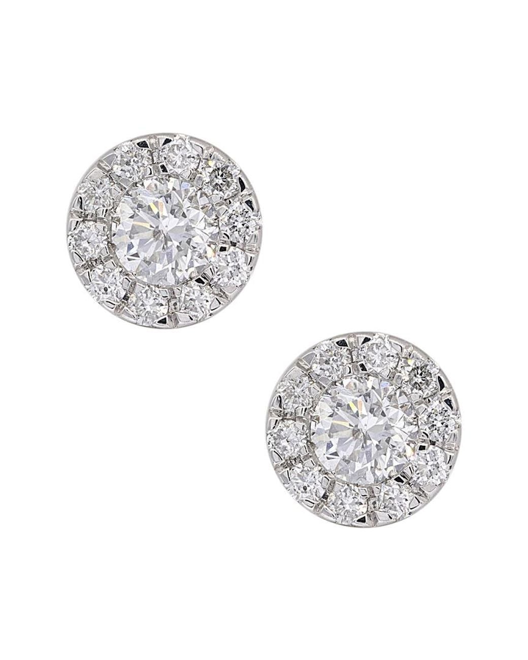 Diana M Metallic Fine Jewelry 14k 0.75 Ct. Tw. Diamond Studs