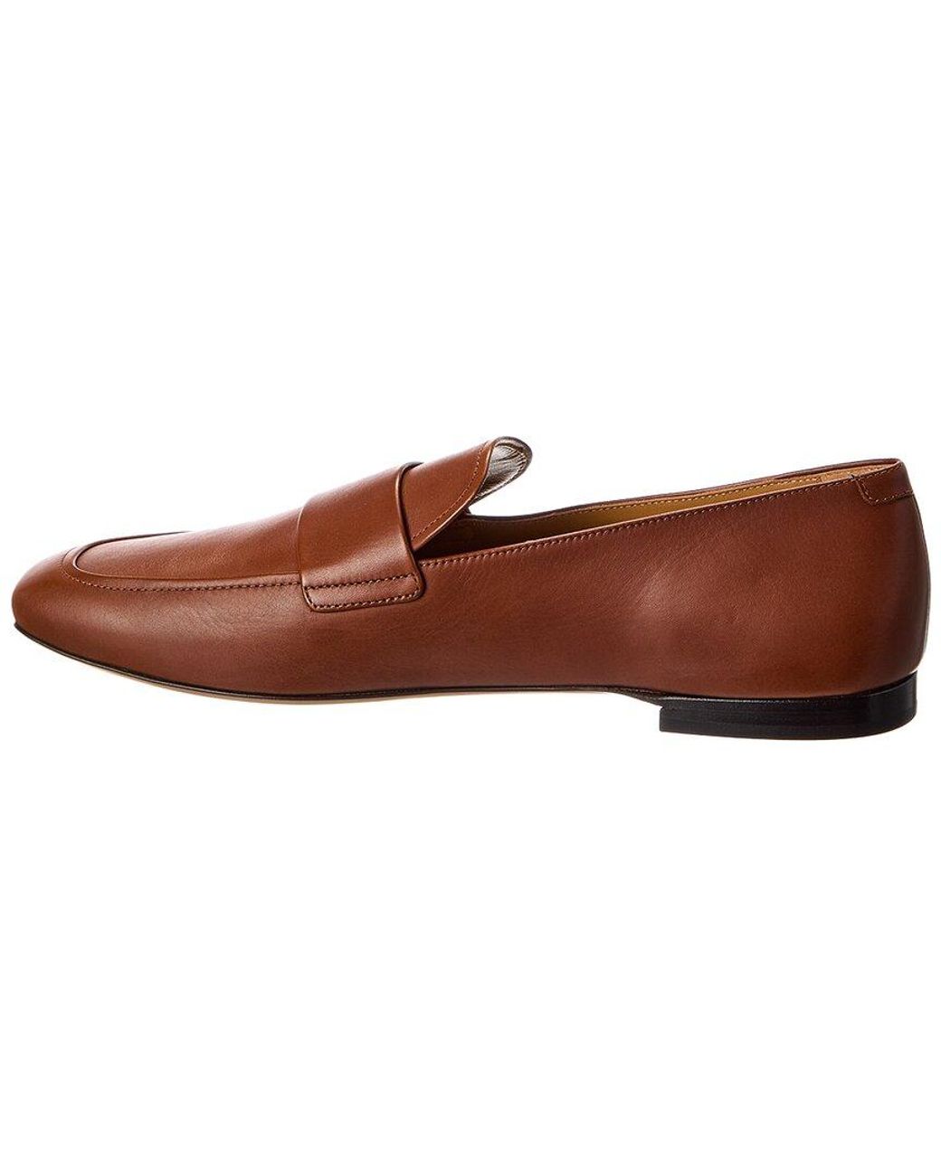 Ferragamo Brown Gedeone Leather Loafer for men