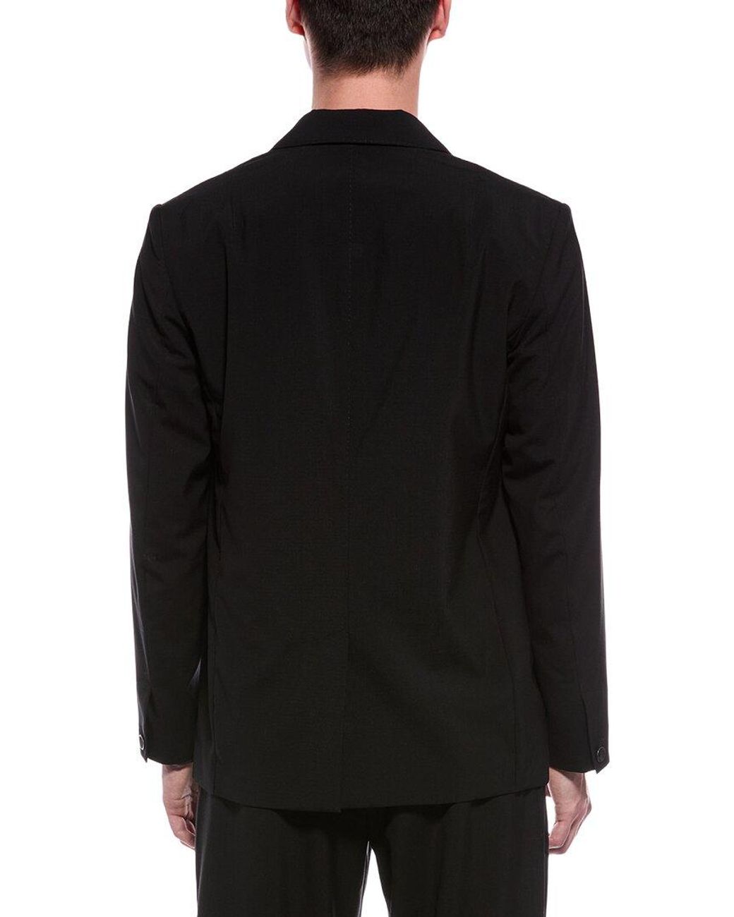 Rag & Bone Black Butler Ripstop Wool-Blend Blazer for men