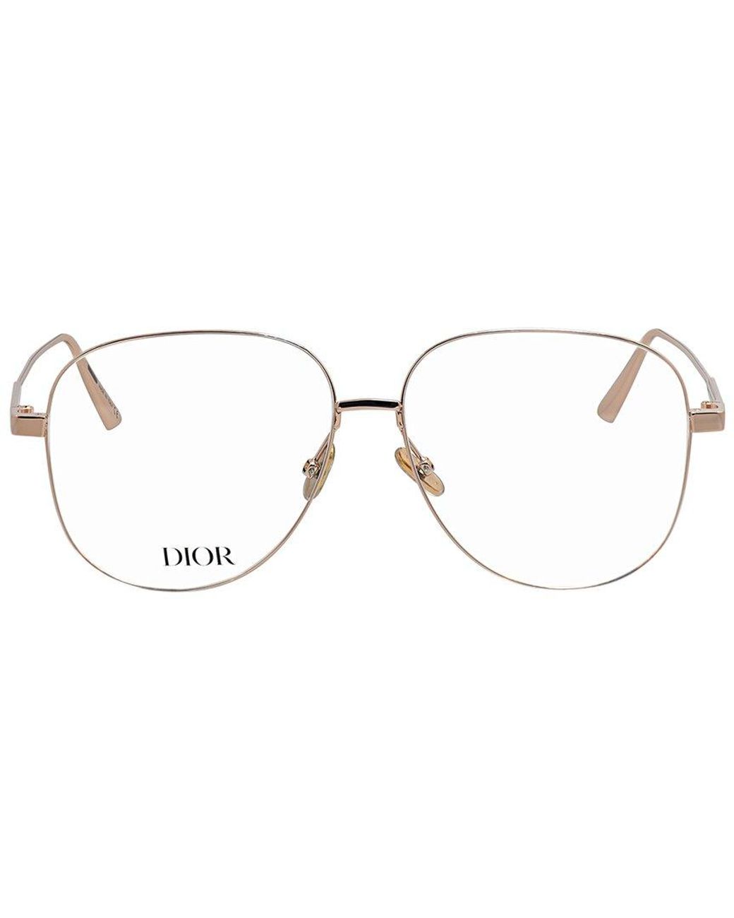 Dior Metallic Ultra 57Mm Optical Frames
