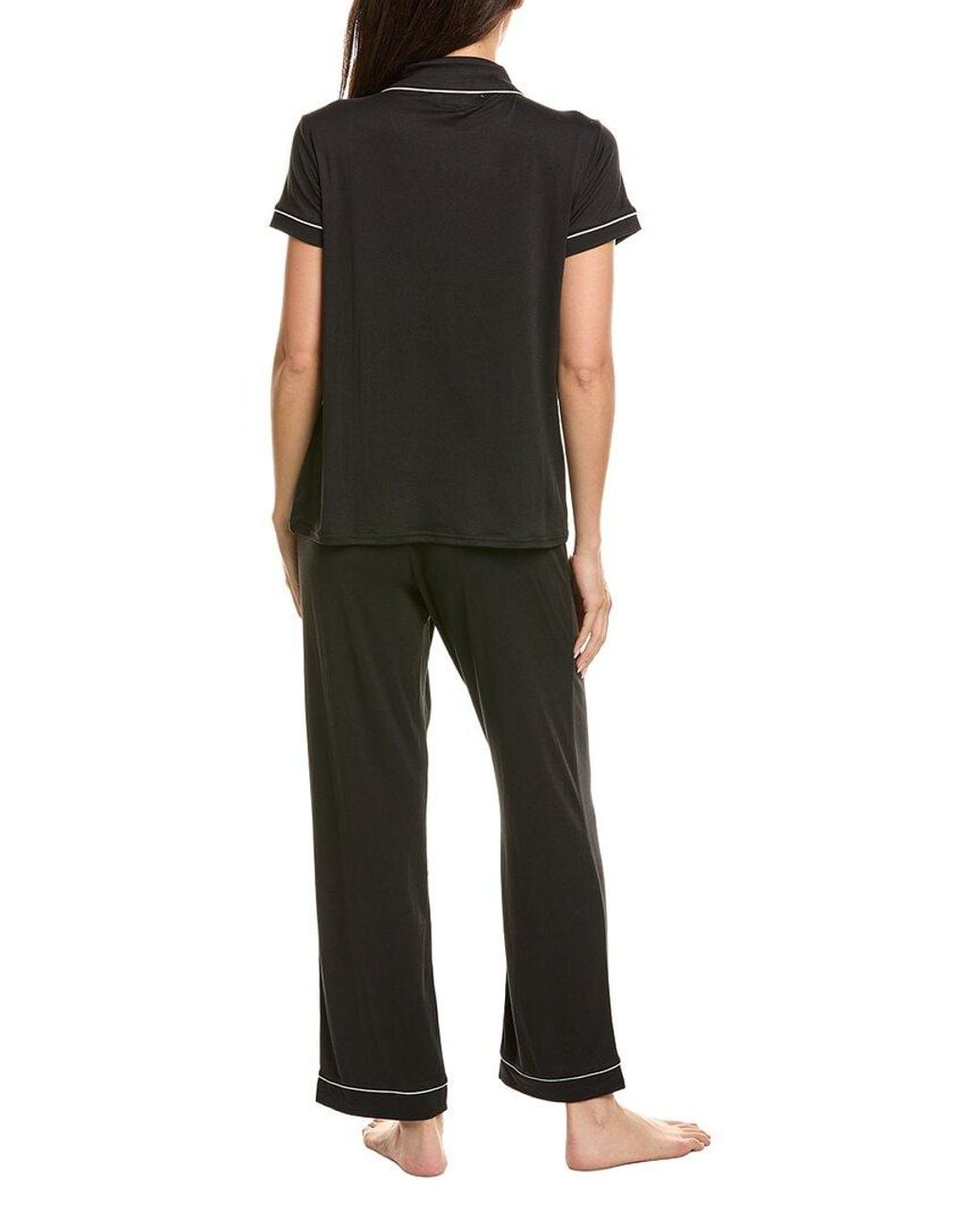 Marion Black 2Pc Soft Stretch Pajama Set