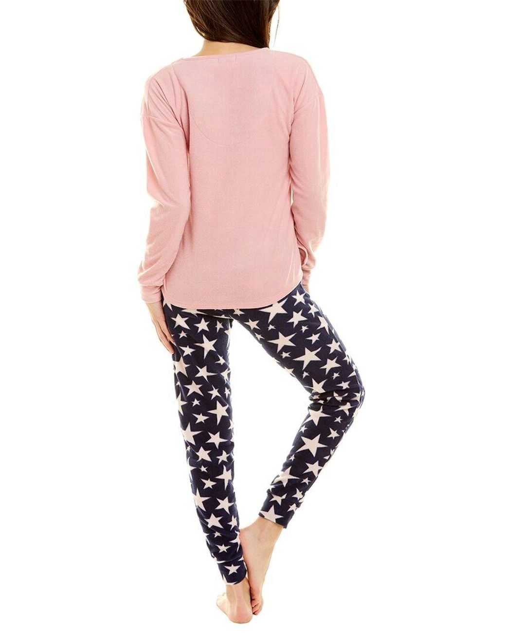 Catherine Malandrino 2pc Fleece Pajama 