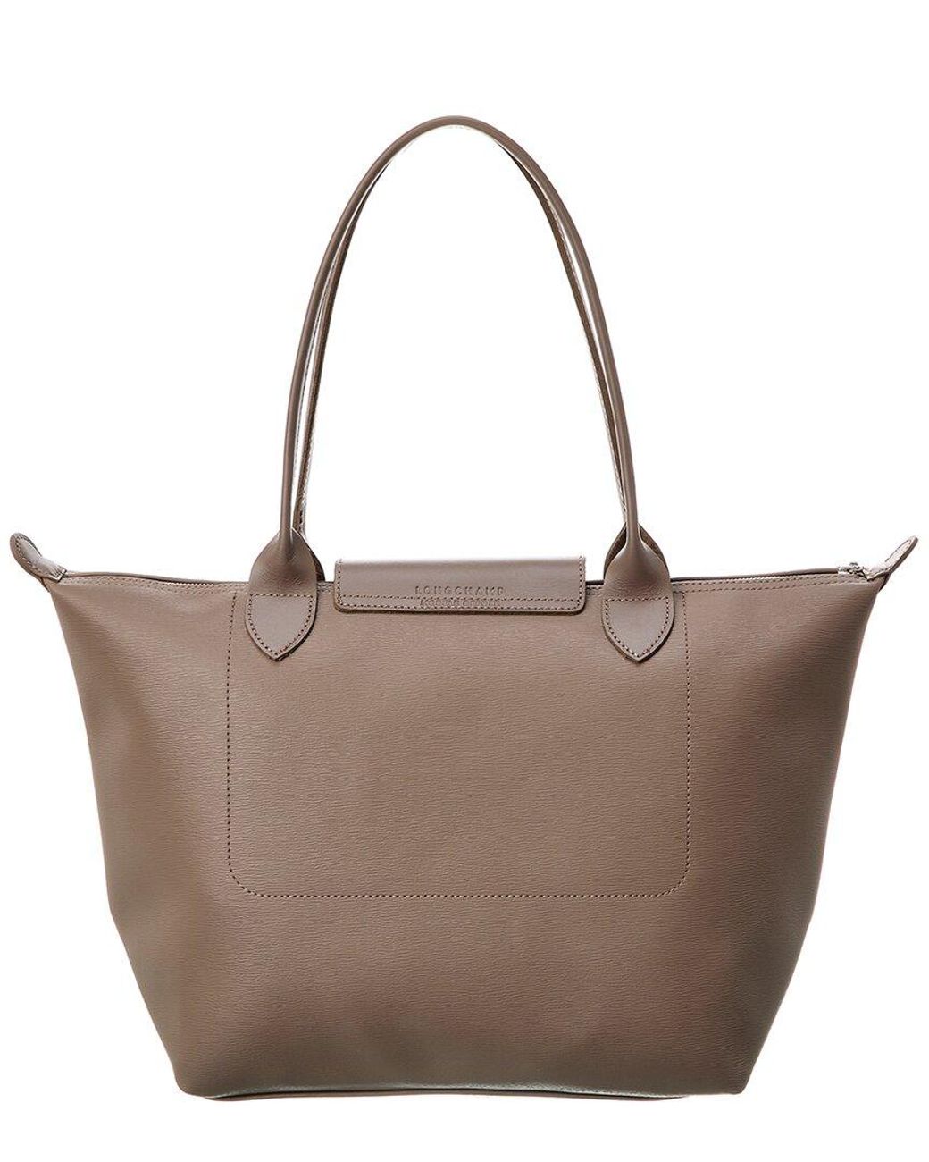 Longchamp Le Pliage City Small Shopping Bag in Brown | Lyst