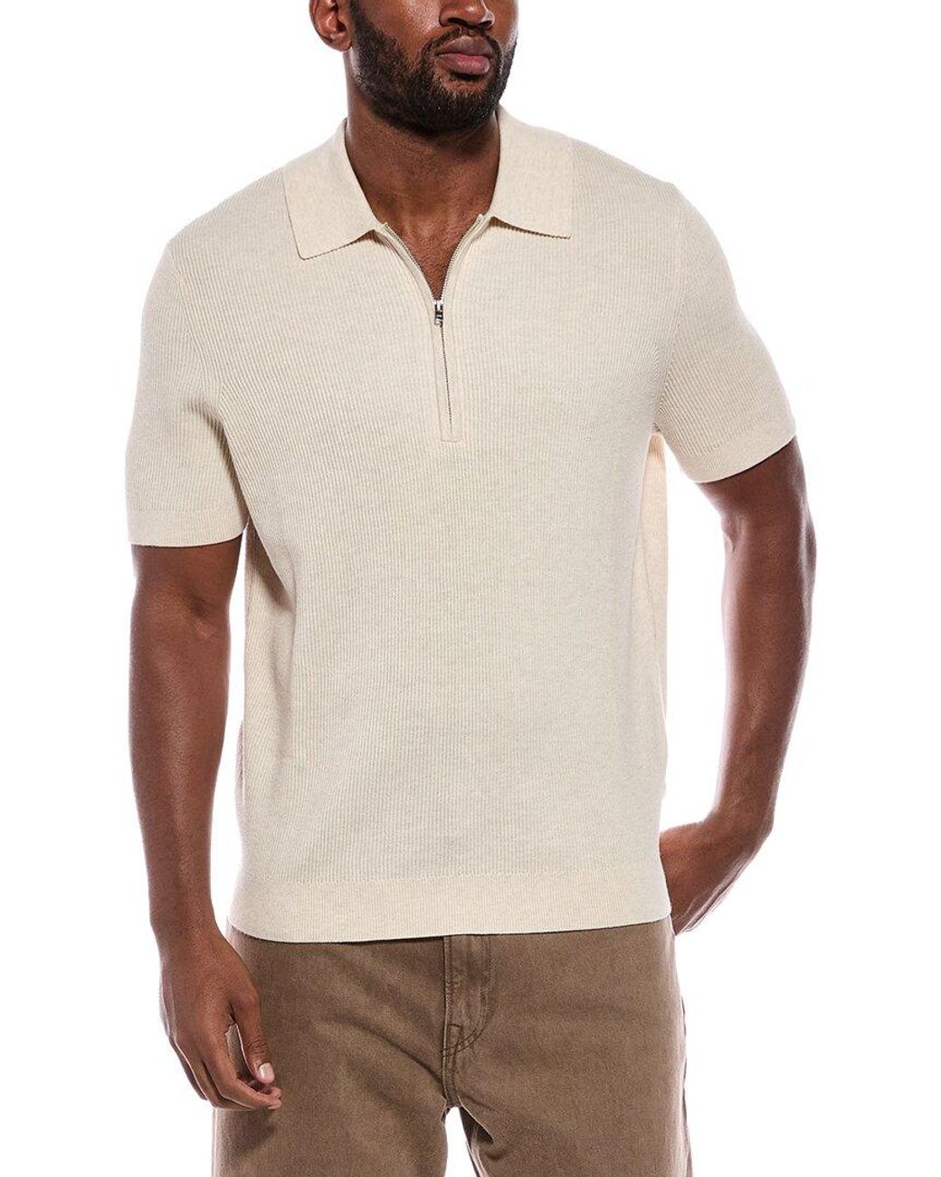 NN07 White Polo Shirt for men