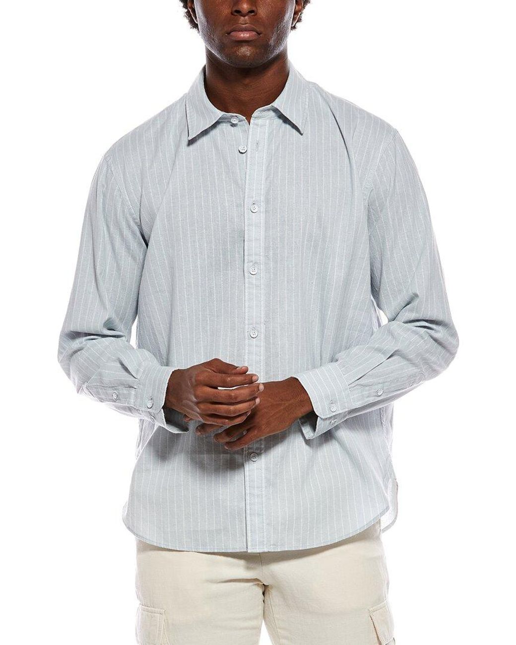 Rag & Bone Gray Griffin Shirt for men