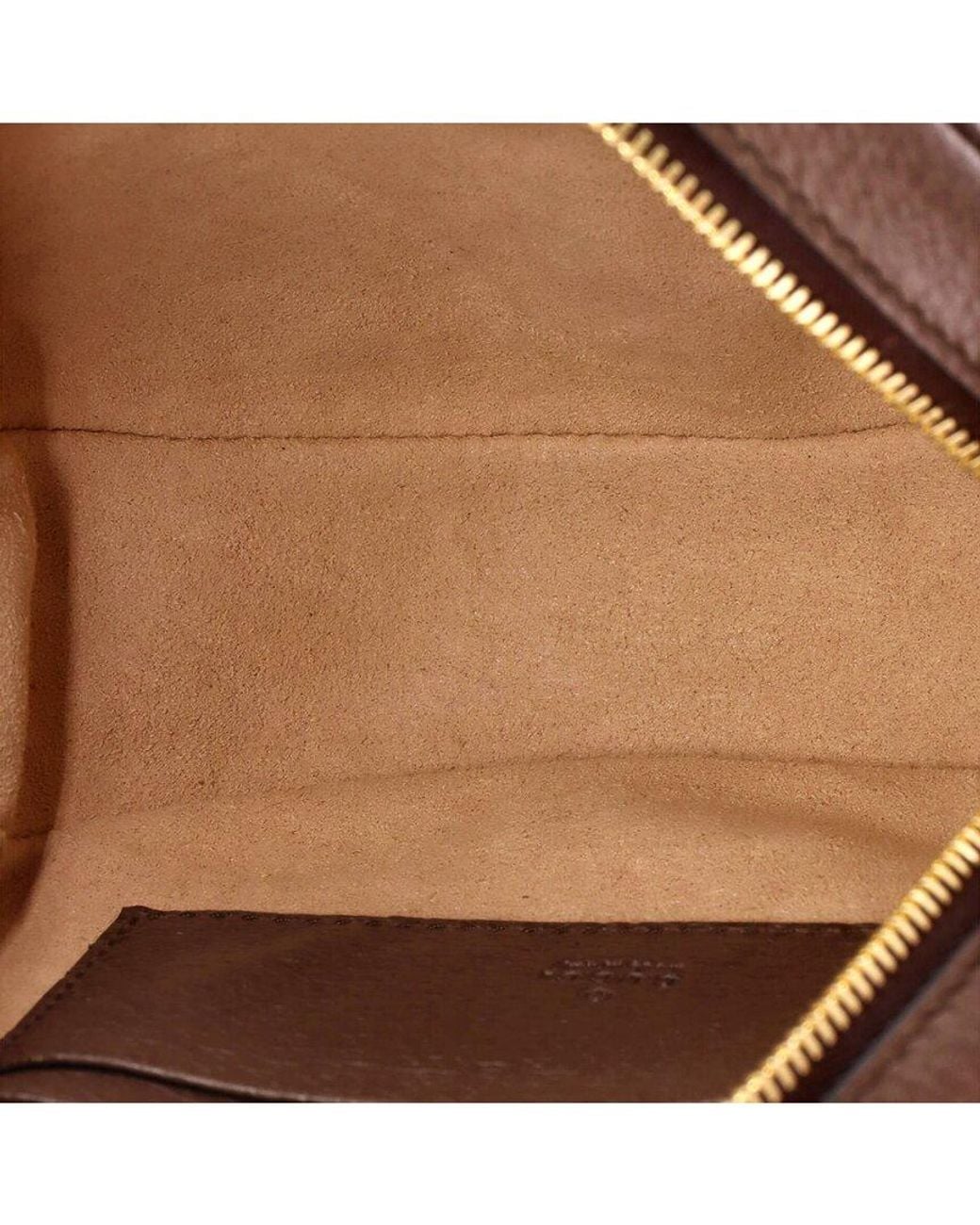 Gucci Brown Gg Coated Canvas Ophidia Round Backpack Mini (Authentic Pre-Loved)