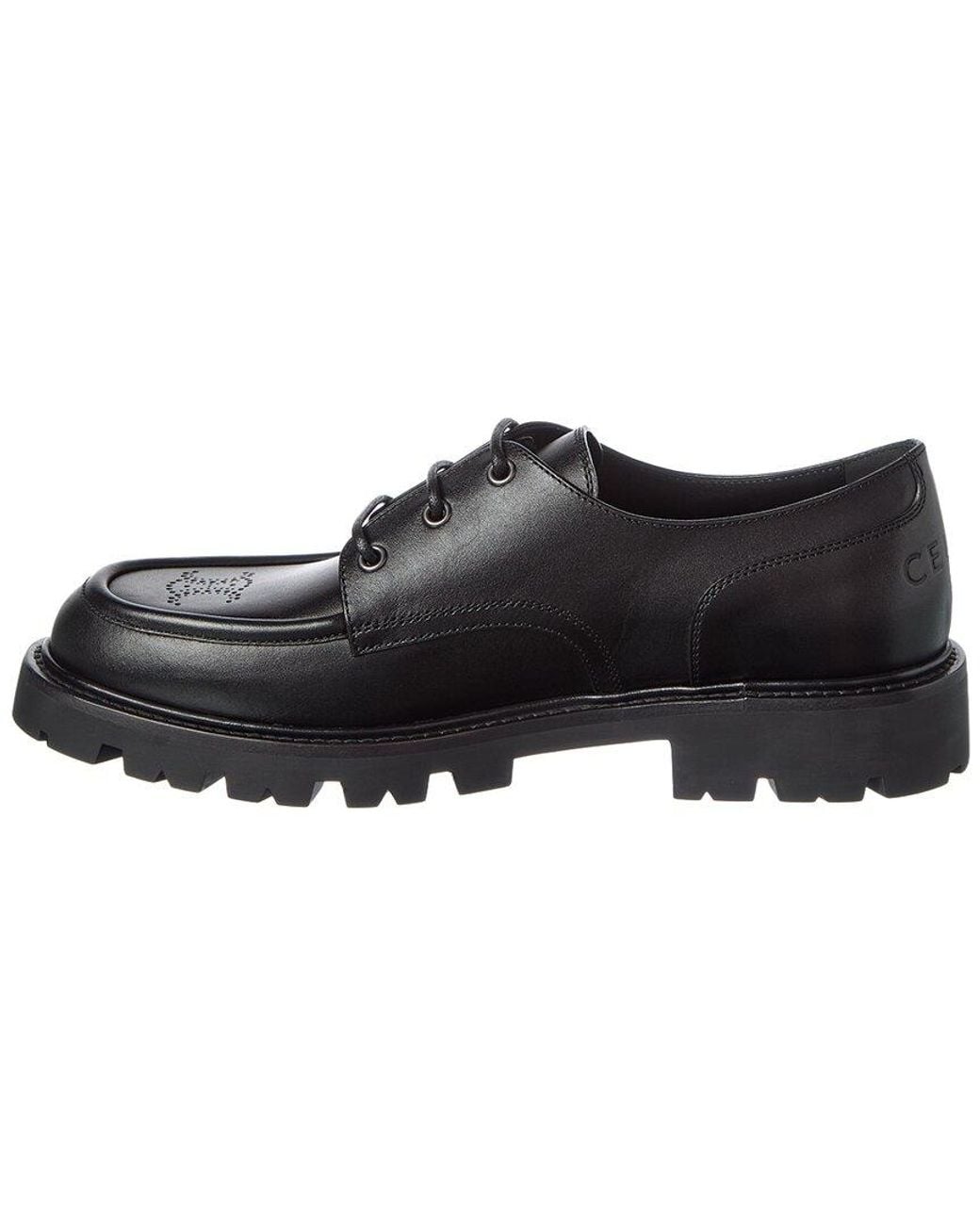 Céline Black Margaret Leather Loafer for men
