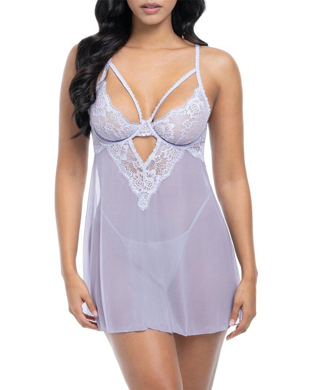 Oh La La Cheri Purple Elsie Babydoll