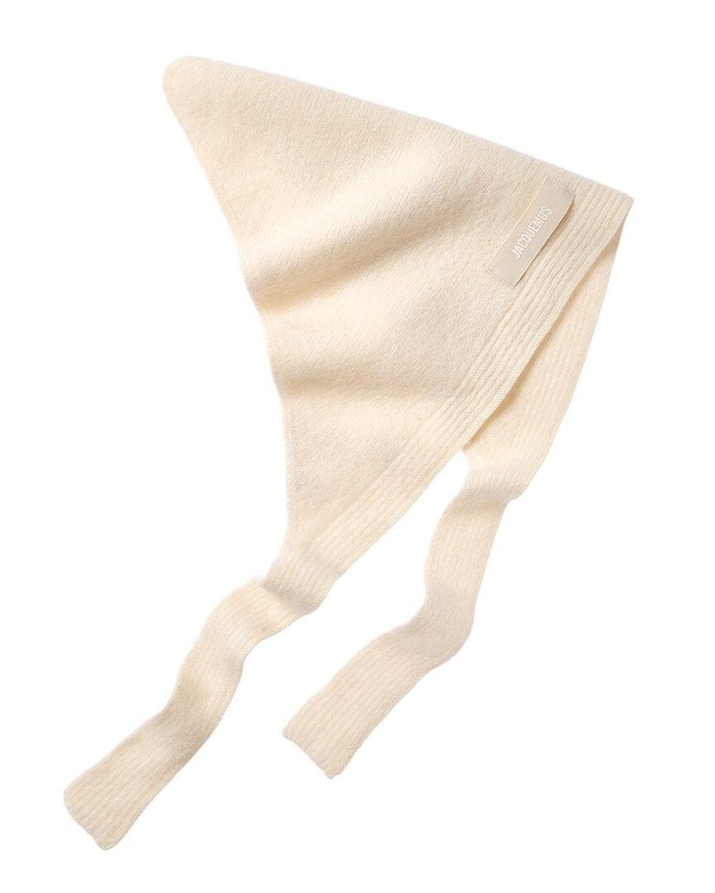 Jacquemus Natural Alpaca & Wool-Blend Scarf