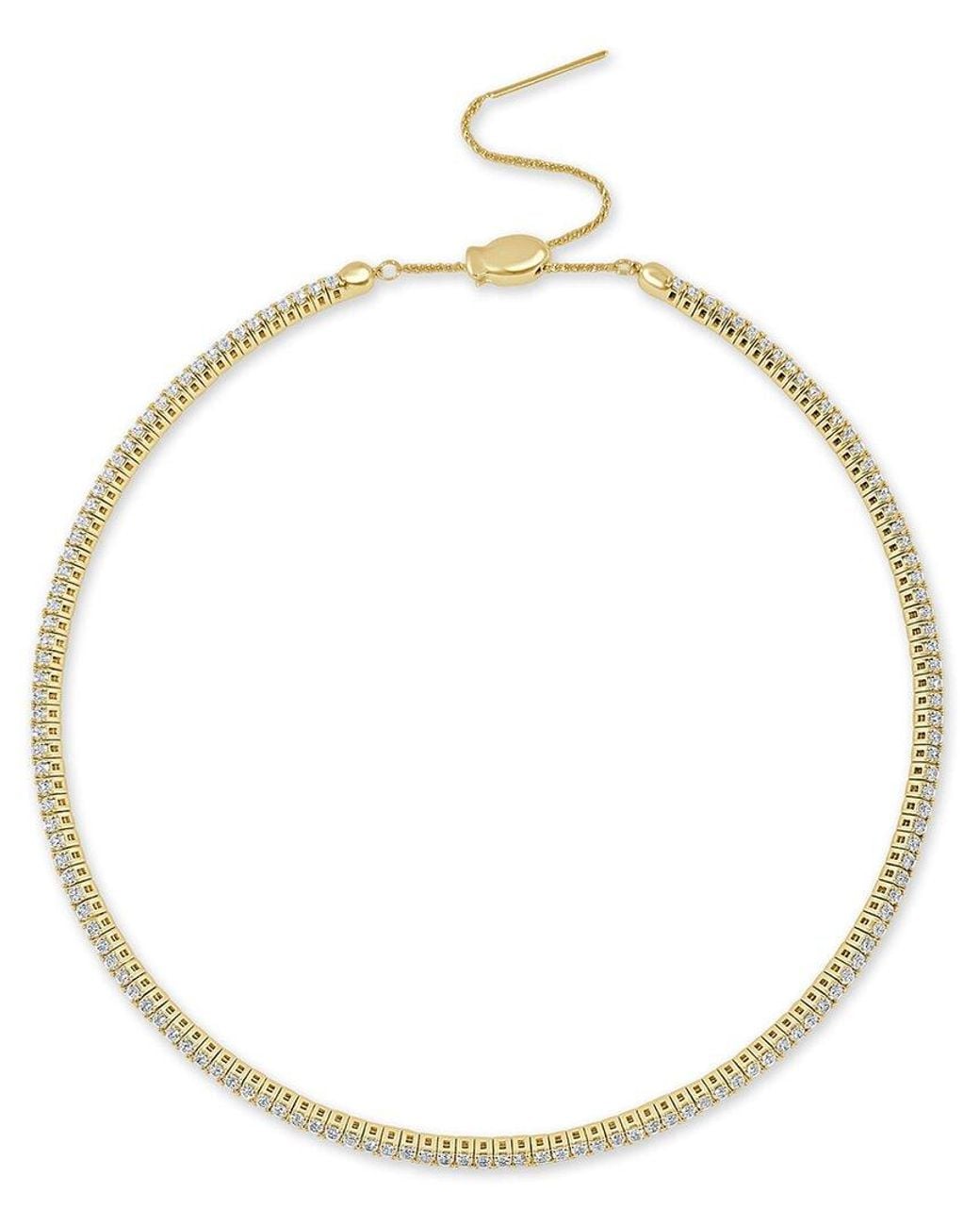 Sabrina Designs Metallic 14k 3.33 Ct. Tw. Diamond Flexible Choker Necklace