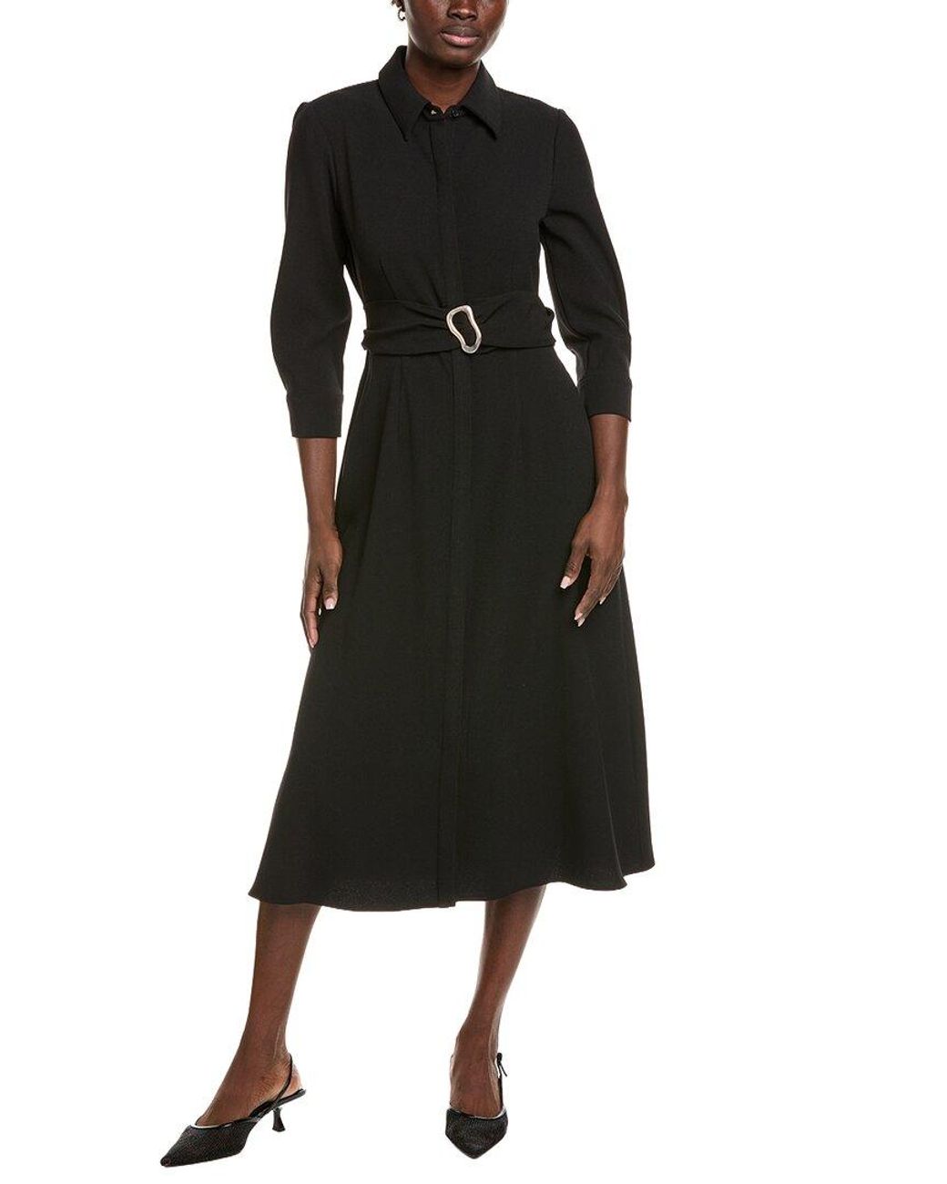 Julia Jordan Black Shirtdress