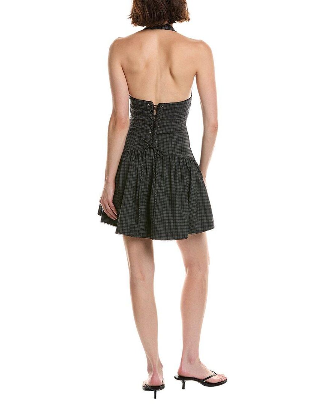 Nia Black Ollie Mini Dress