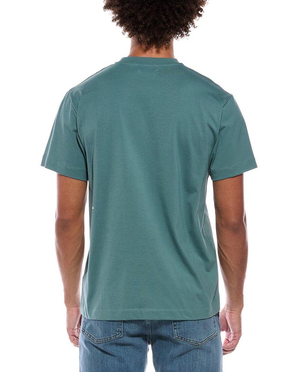 PANGAIA Blue T-Shirt for men