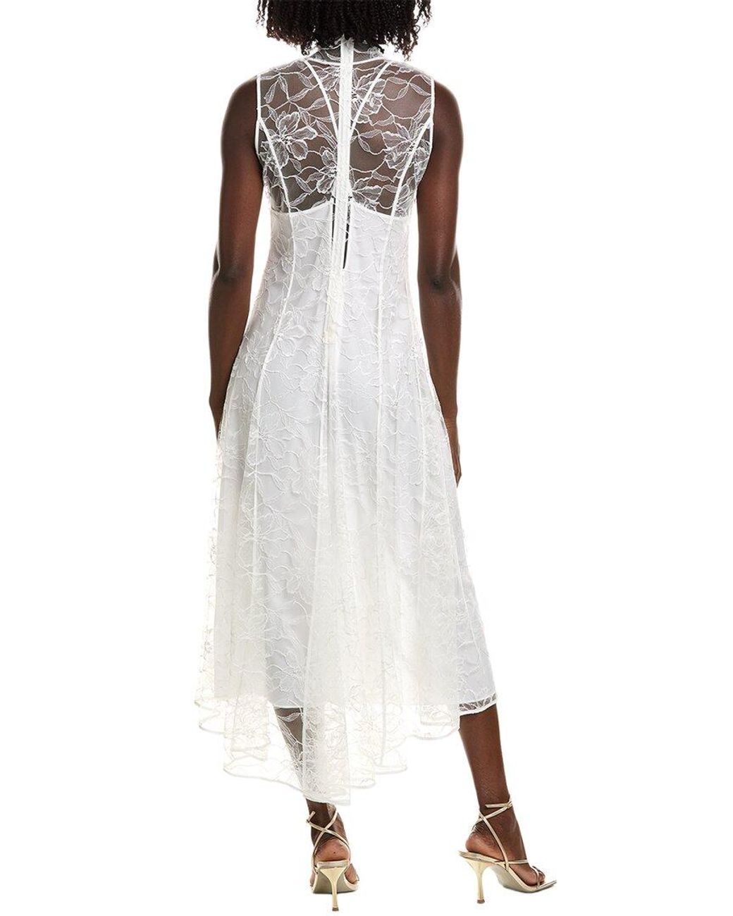 Alexis White Rhiane Midi Dress