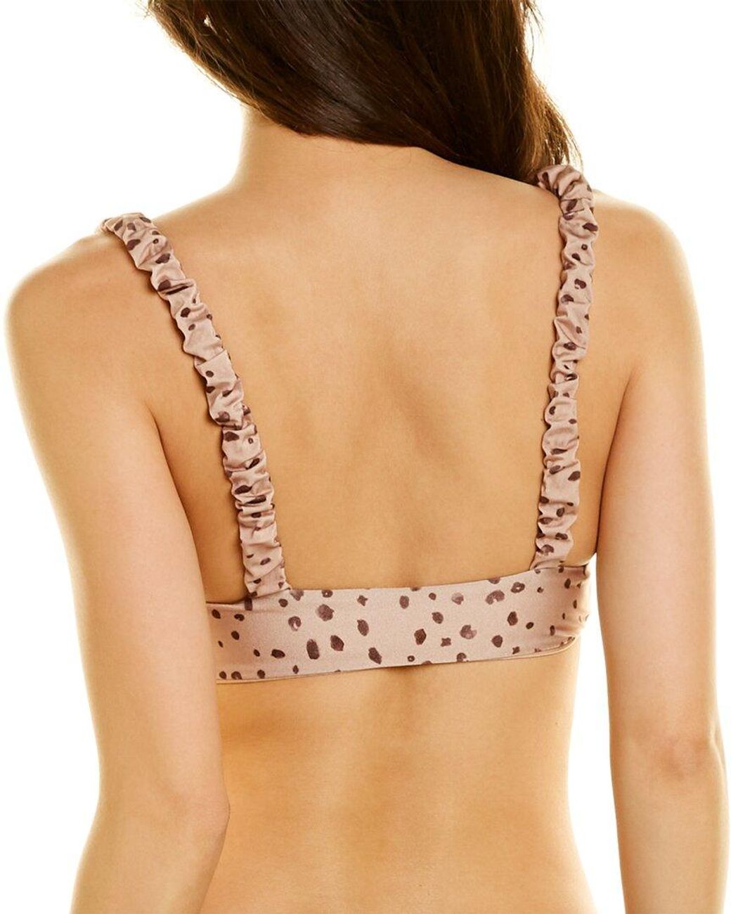 Revel Rey Brown Daphne Bikini Top