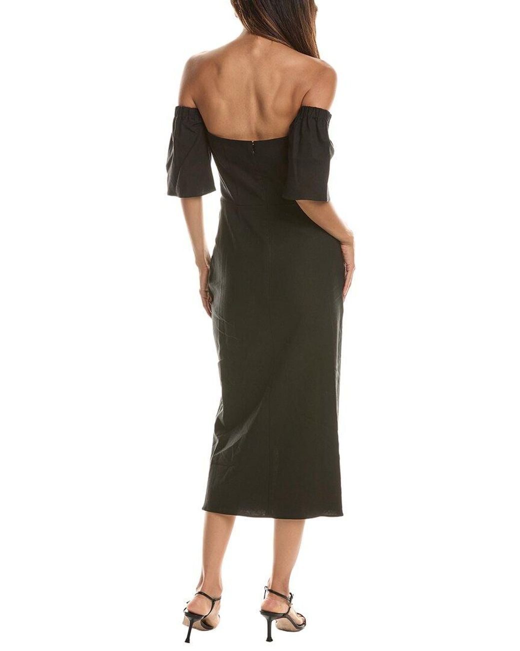Isabel Marant Green Short Sleeve Midi Dress