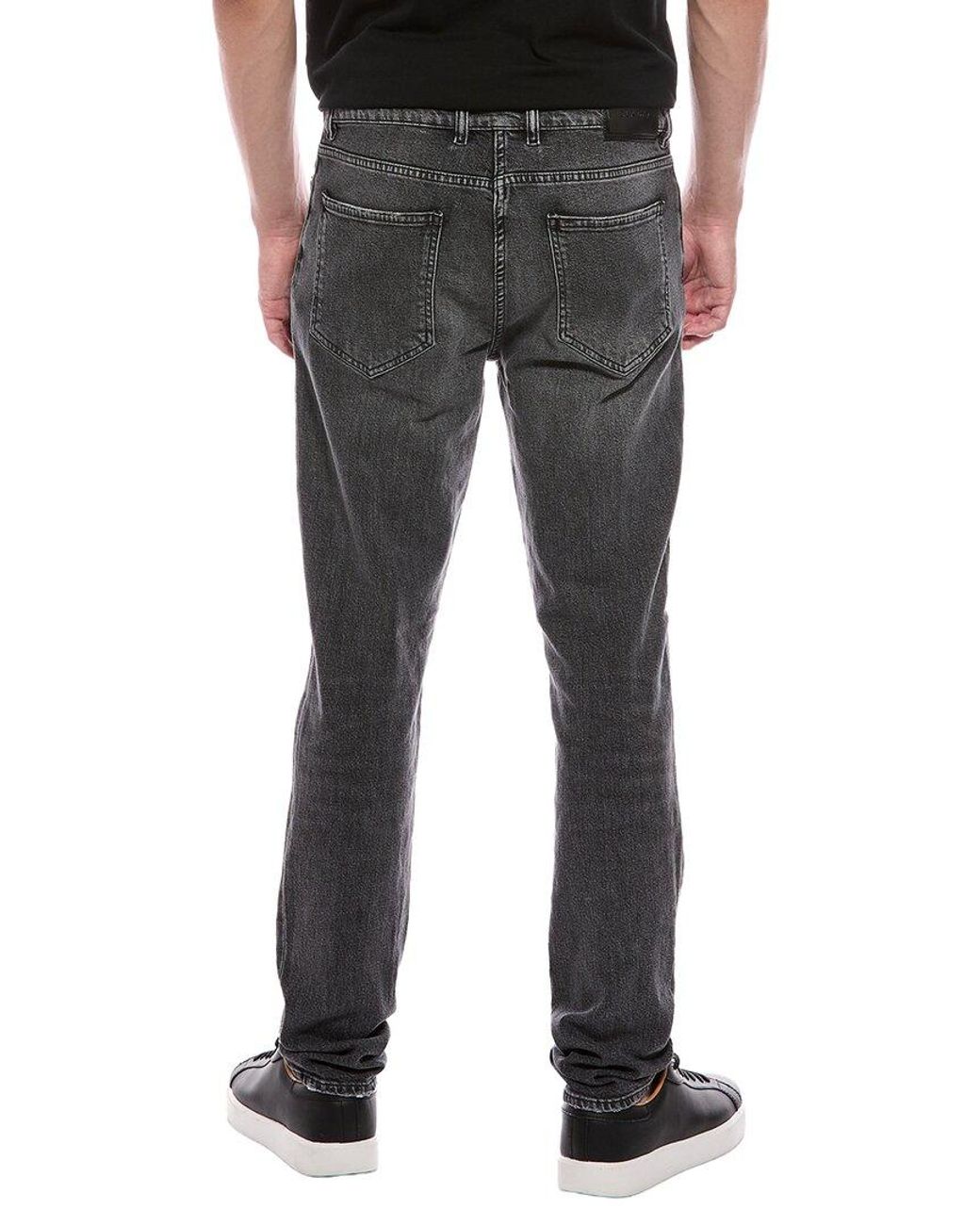 BLK DNM Black Charcoal Straight Jean for men