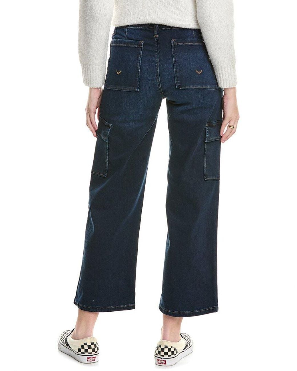 Hudson Blue Rosalie Wide Leg Cargo Jean
