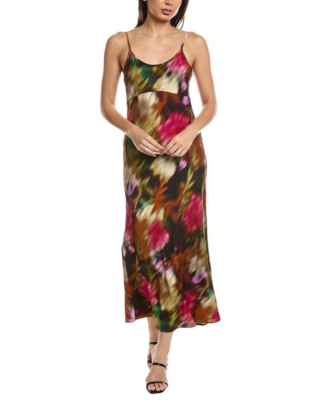 LNA Red Josie Slip Dress