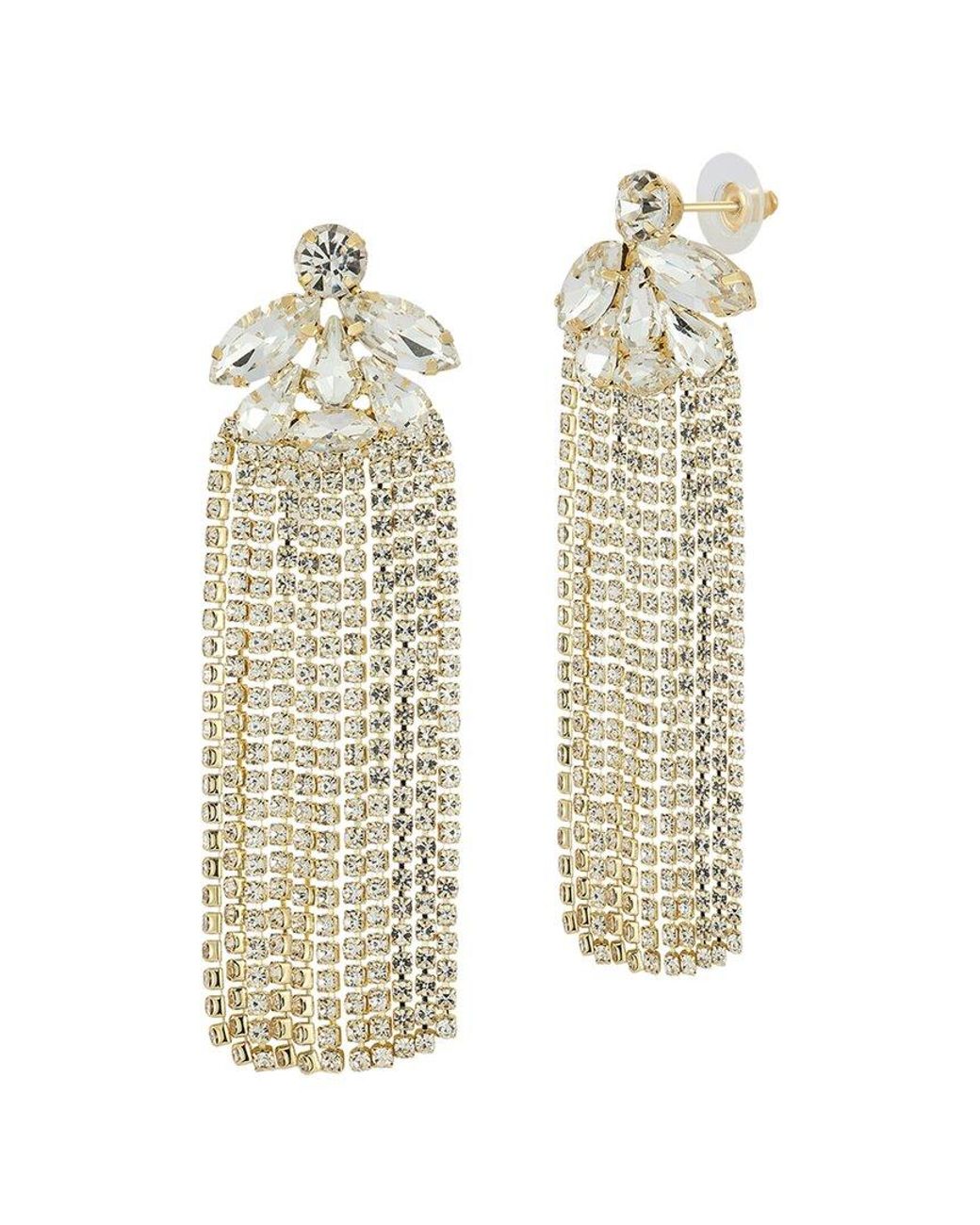 Sphera Milano White Plated Cz Earrings