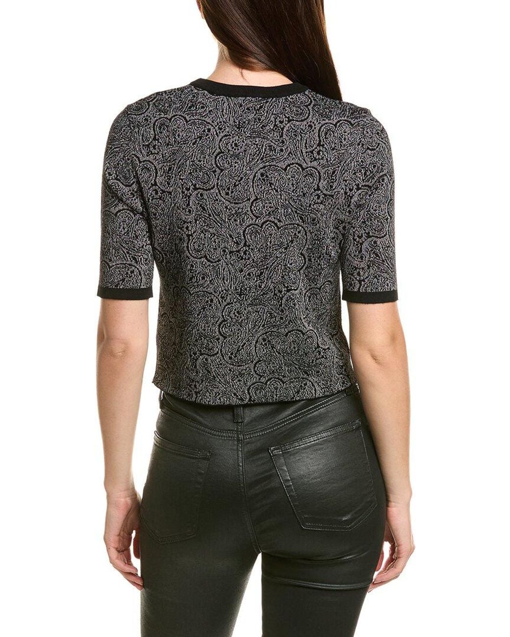 Ramy Brook Black Rosaline Top