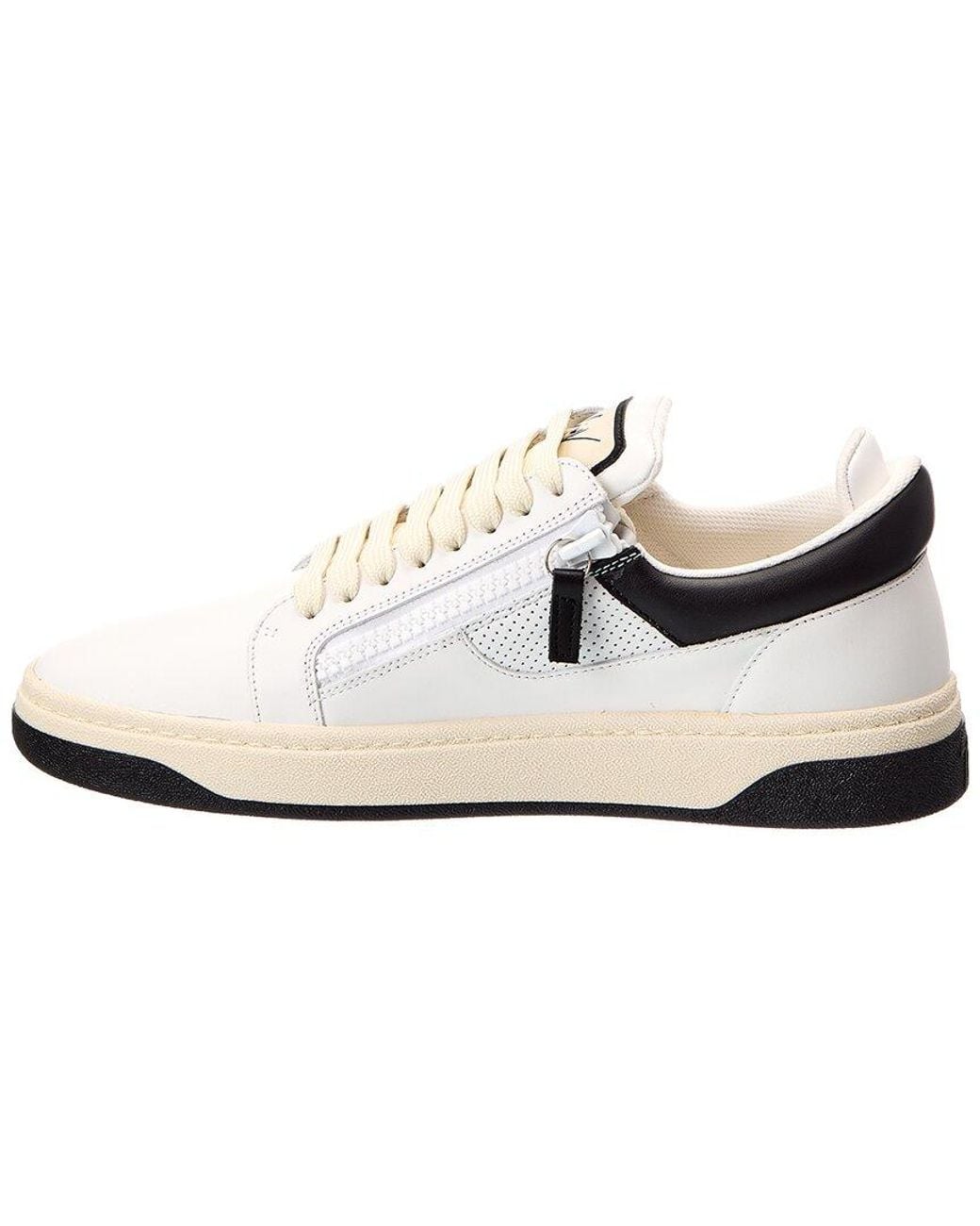 Giuseppe Zanotti White Gz/94 Leather Sneaker for men