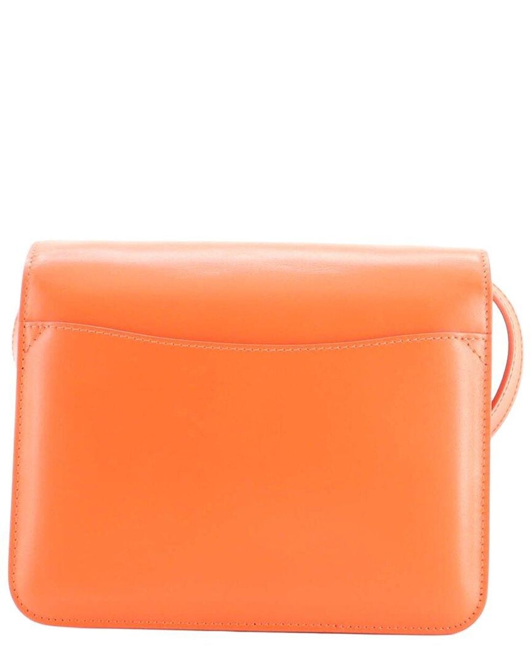 Chloé Orange Leather Kattie Crossbody (Authentic Pre-Loved)