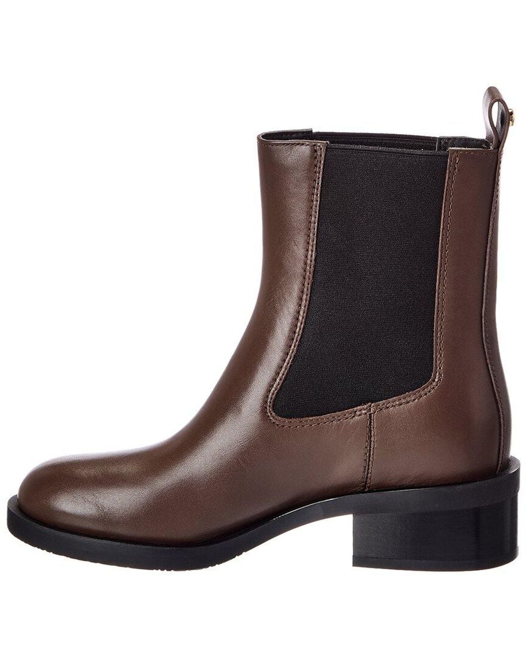 Stuart Weitzman Brown Sully Suede Chelsea Bootie